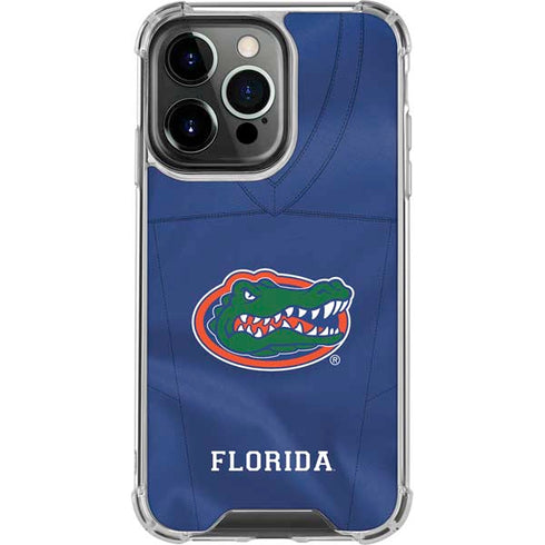 University of Florida Blue Jersey iPhone 15 Pro Clear Case